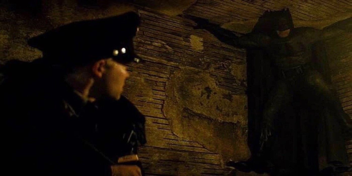Ben Affleck as Batman in Dawn of Justice.