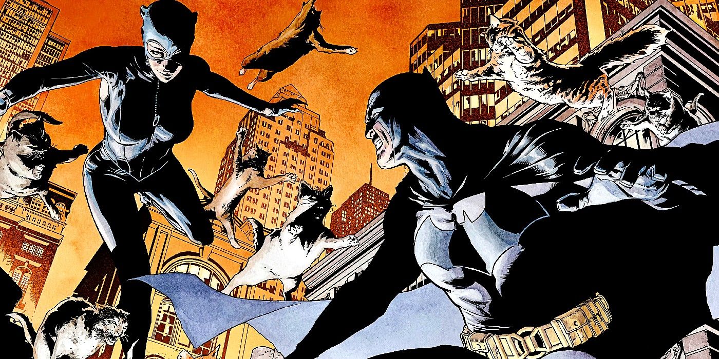 Batman Catwoman Gotham War Quesada Cover