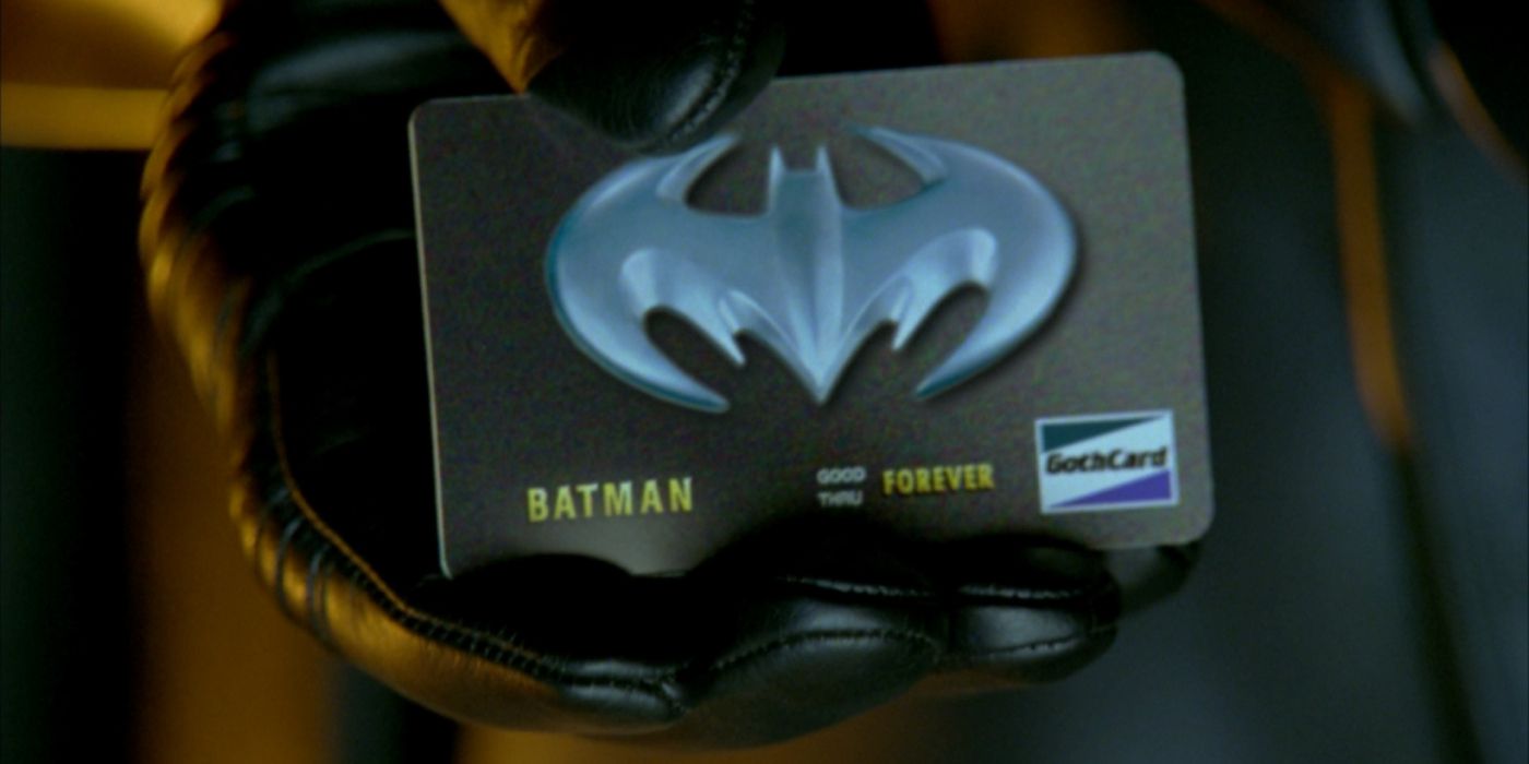batman forever credit card