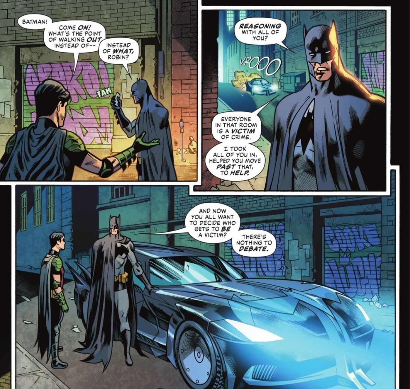 Batman Rejects Catwoman's Plan DC