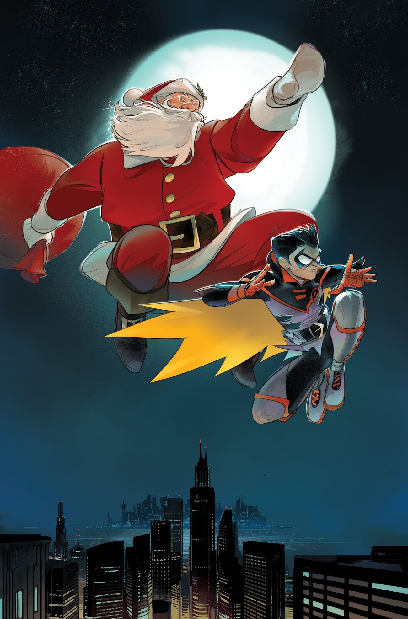 Batman Santa Claus Silent Knight Schmidt Variant