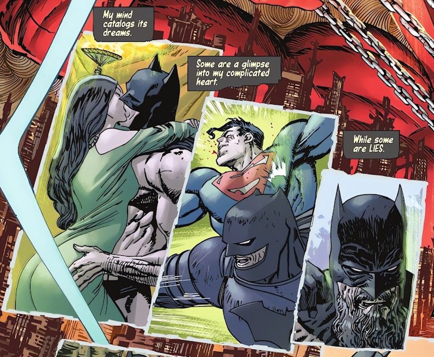 Batman Shows Glimpses Into His Complicated Heart, which Includes Talia al Ghul and Superman