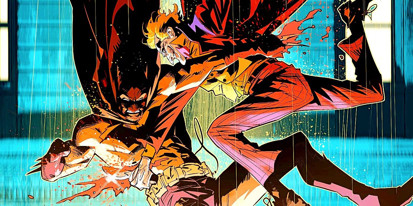 Batman vs Joker While Falling