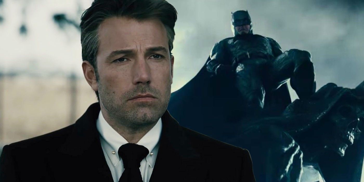 Ben Affleck as Batman and Bruce Wayne