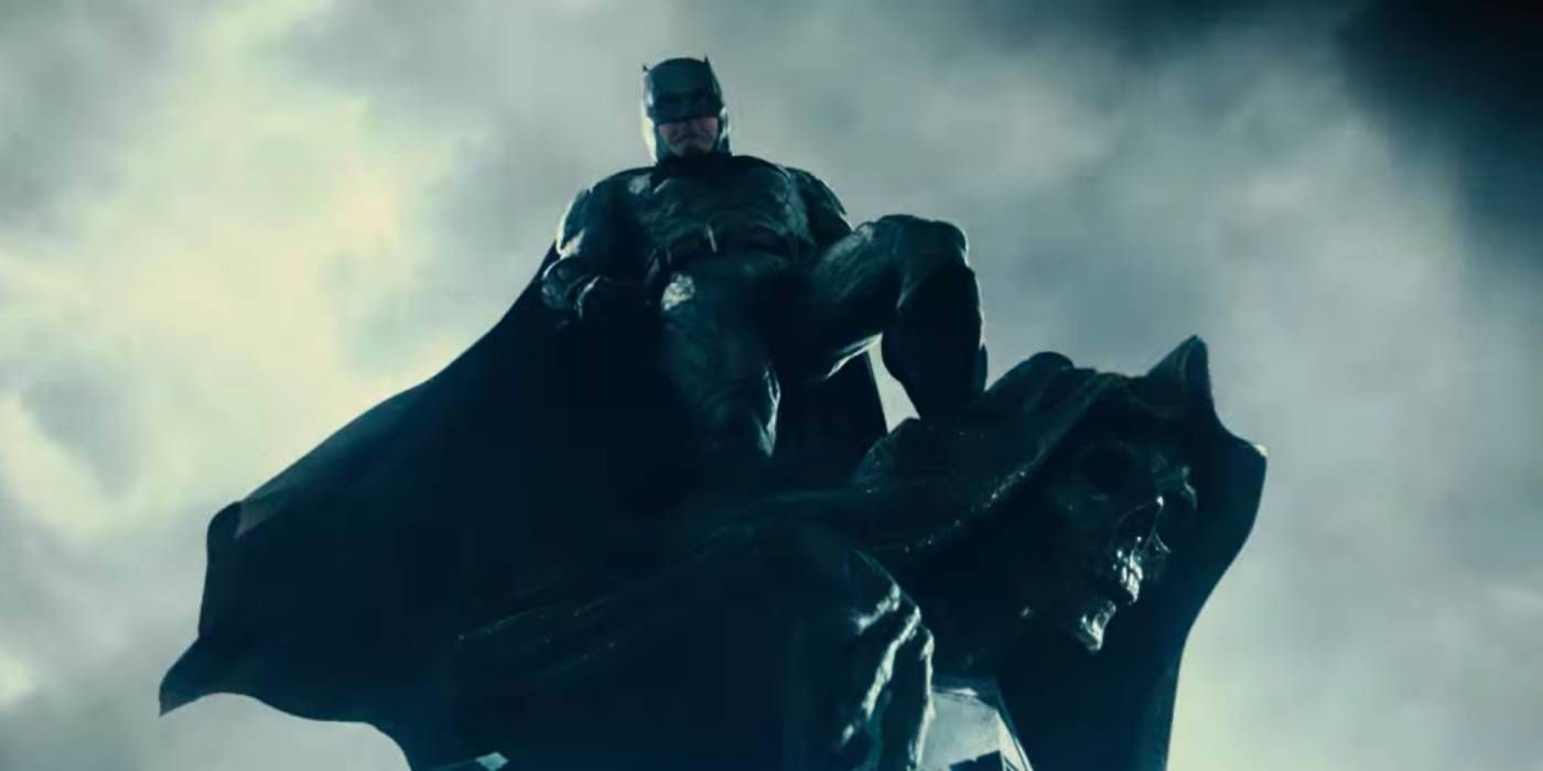 Ben Affleck as Batman in Zack Snyder's Justice League pic