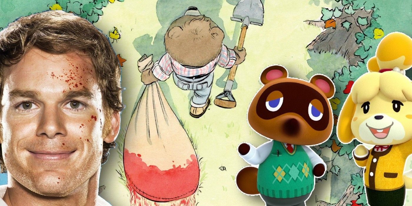 Beneath the Trees Where Nobody Sees #1 Cover with Animal Crossing and Dexter Featured Image