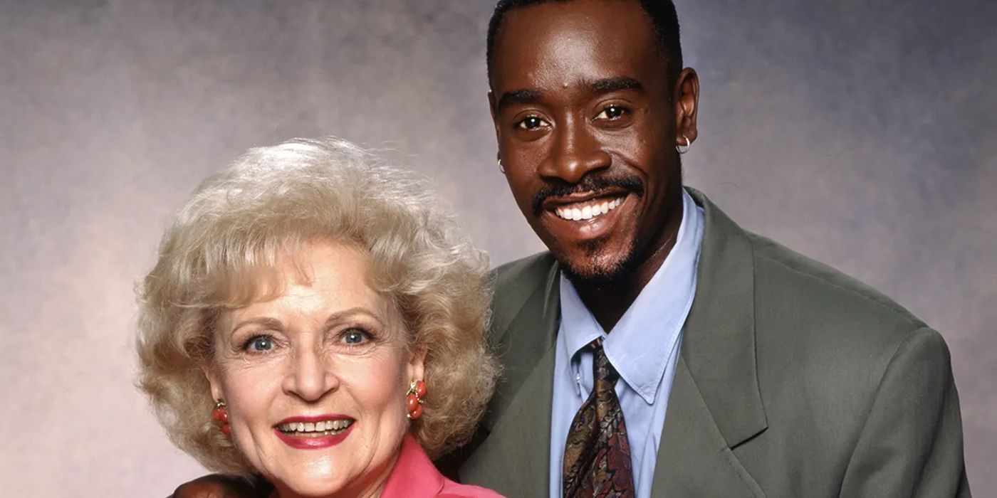 Betty White and Don Cheadle in The Golden Palace