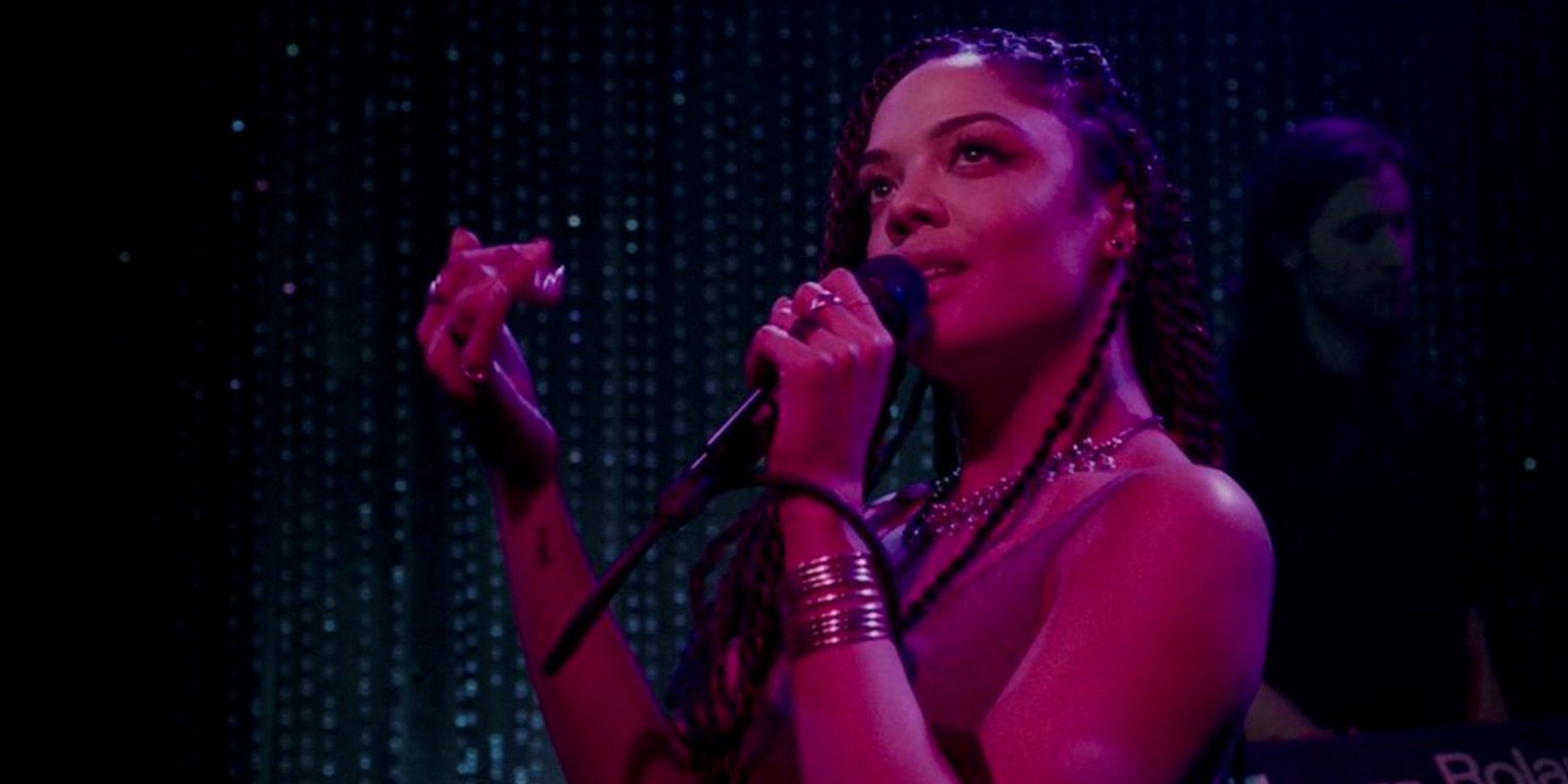 Bianca singing in Creed