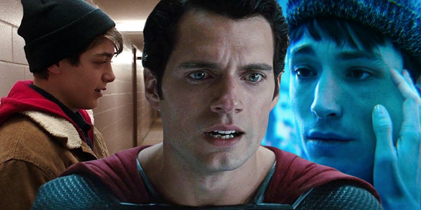 Custom image of Billy Batson in Shazam!, Superman in Man of Steel, and Barry Allen in The Flash.