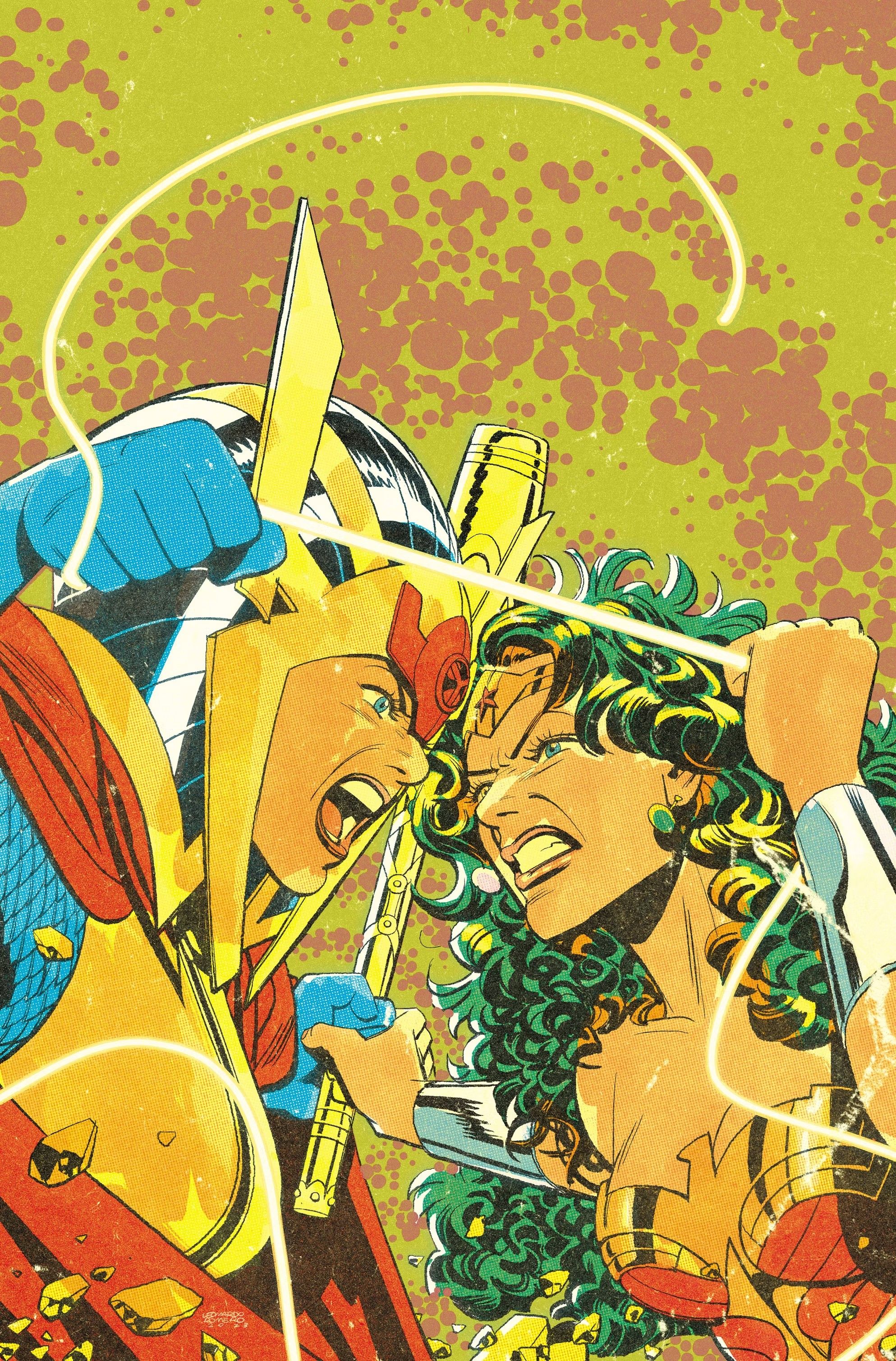 Birds of Prey 4 Cover Wonder Woman Big Barda