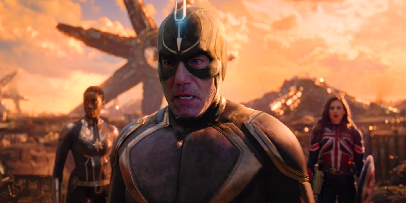 Black Bolt, Captain Marvel, and Captain Carter in Doctor Strange in the Multiverse of Madness