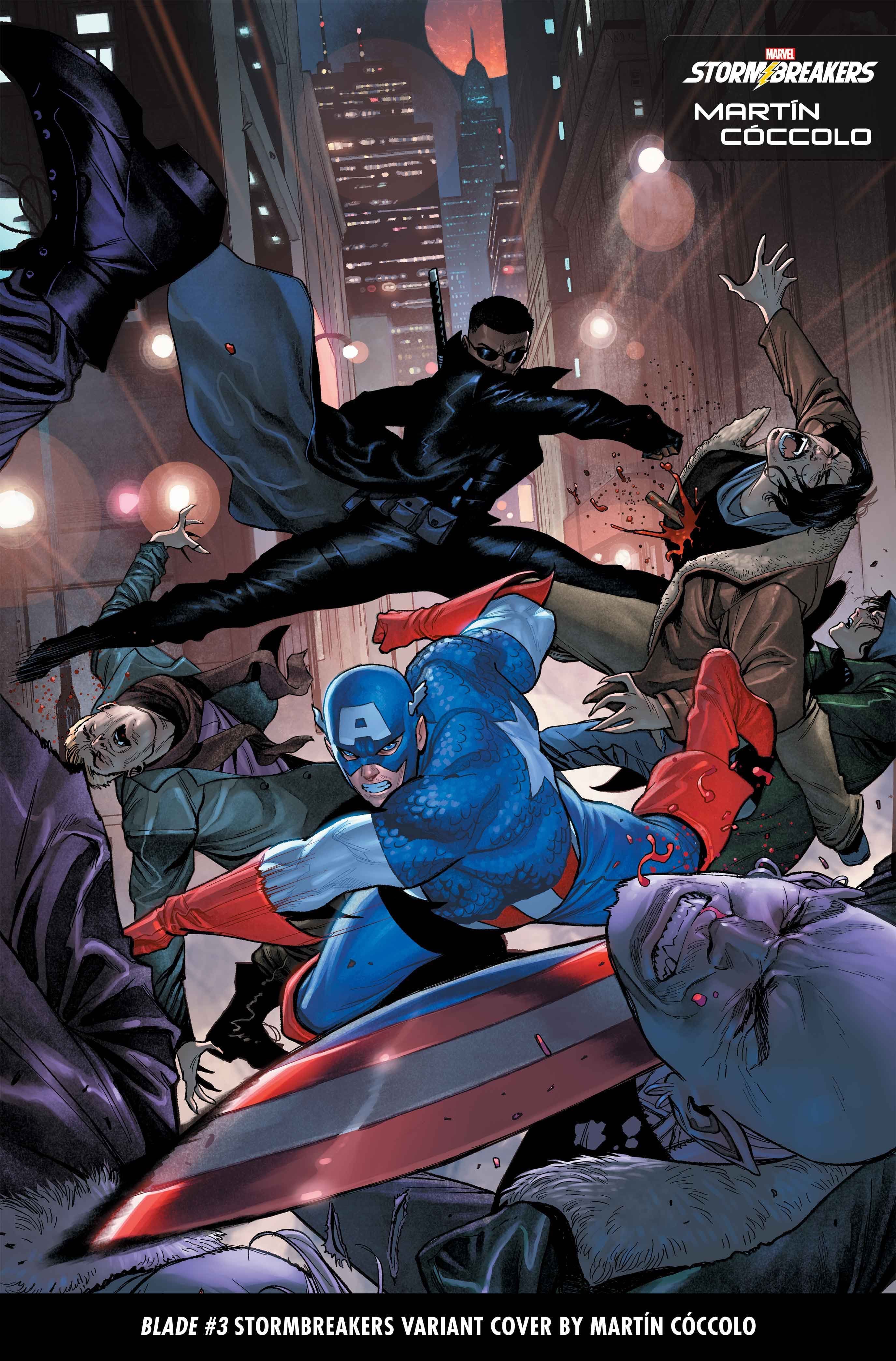 Blade Captain America