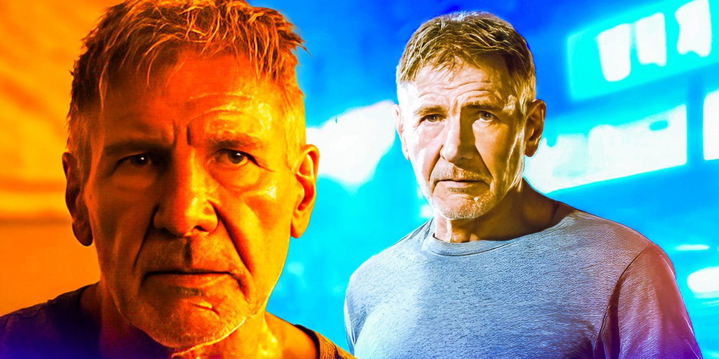 Harrison Ford as Deckard in Blade Runner