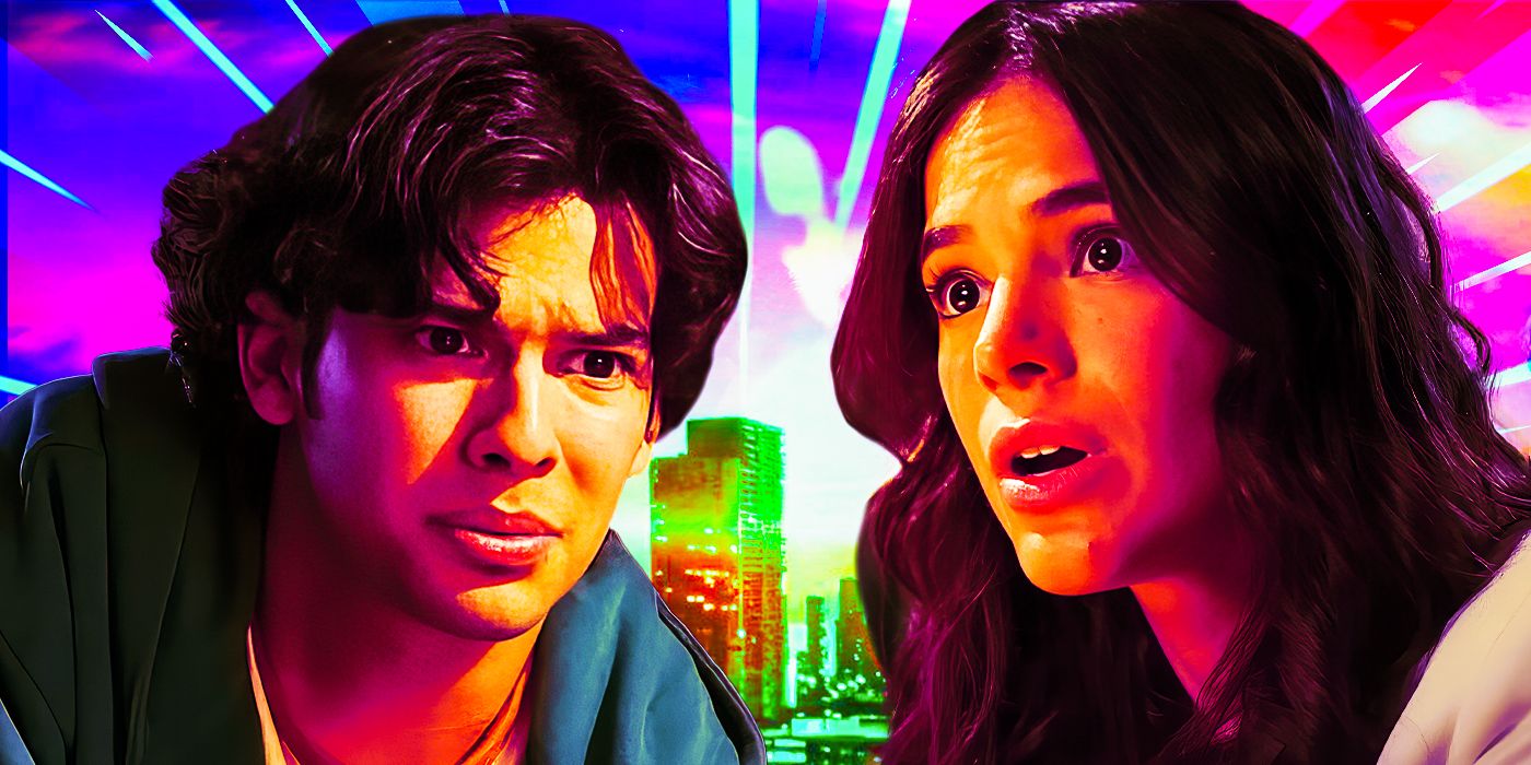 Jaime Reyes and Jenny Kord in Blue Beetle