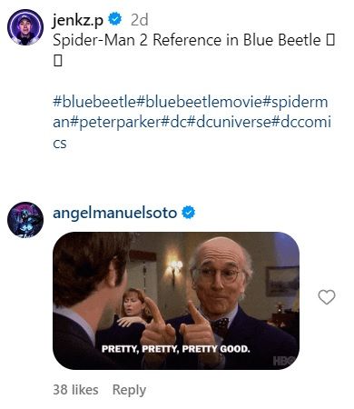 Blue Beetle Director Confirms Spider-Man 2 Easter Egg