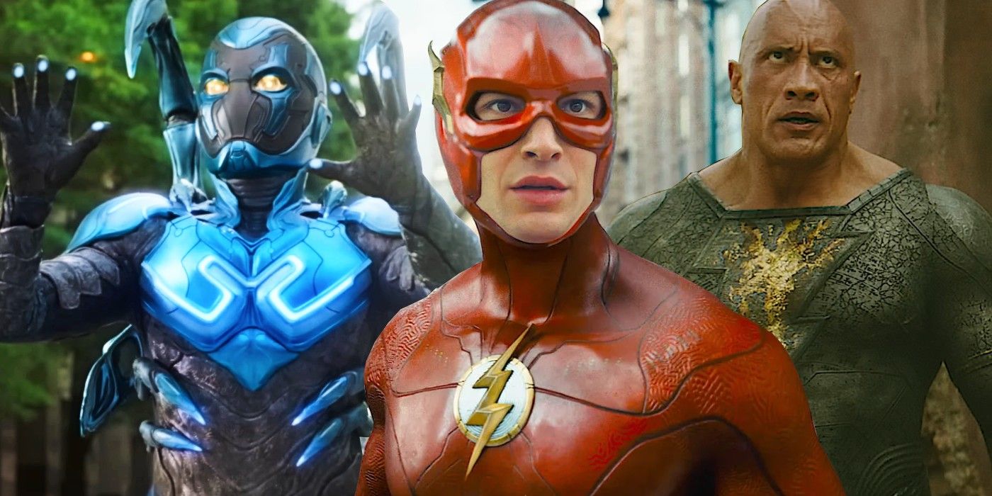 How Blue Beetle's Rotten Tomatoes Score Compares to DCEU Movies