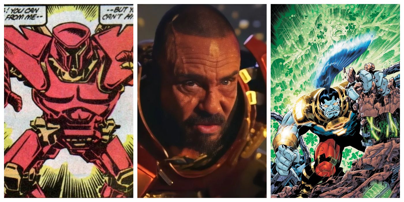 Blue Beetle&rsquo;s villain Carapax compared to DC Comics