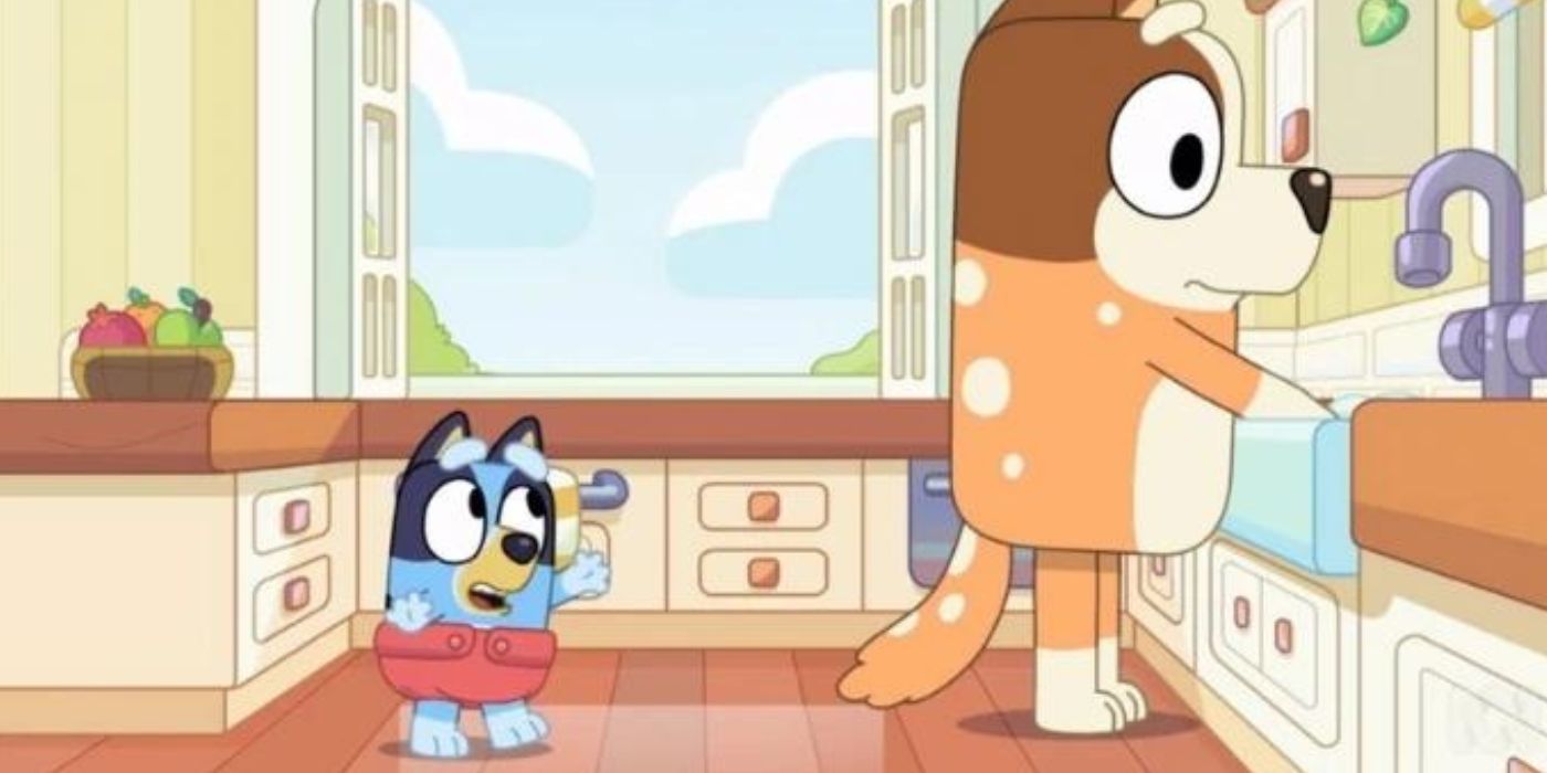 Bluey and Chili in Baby Race ep