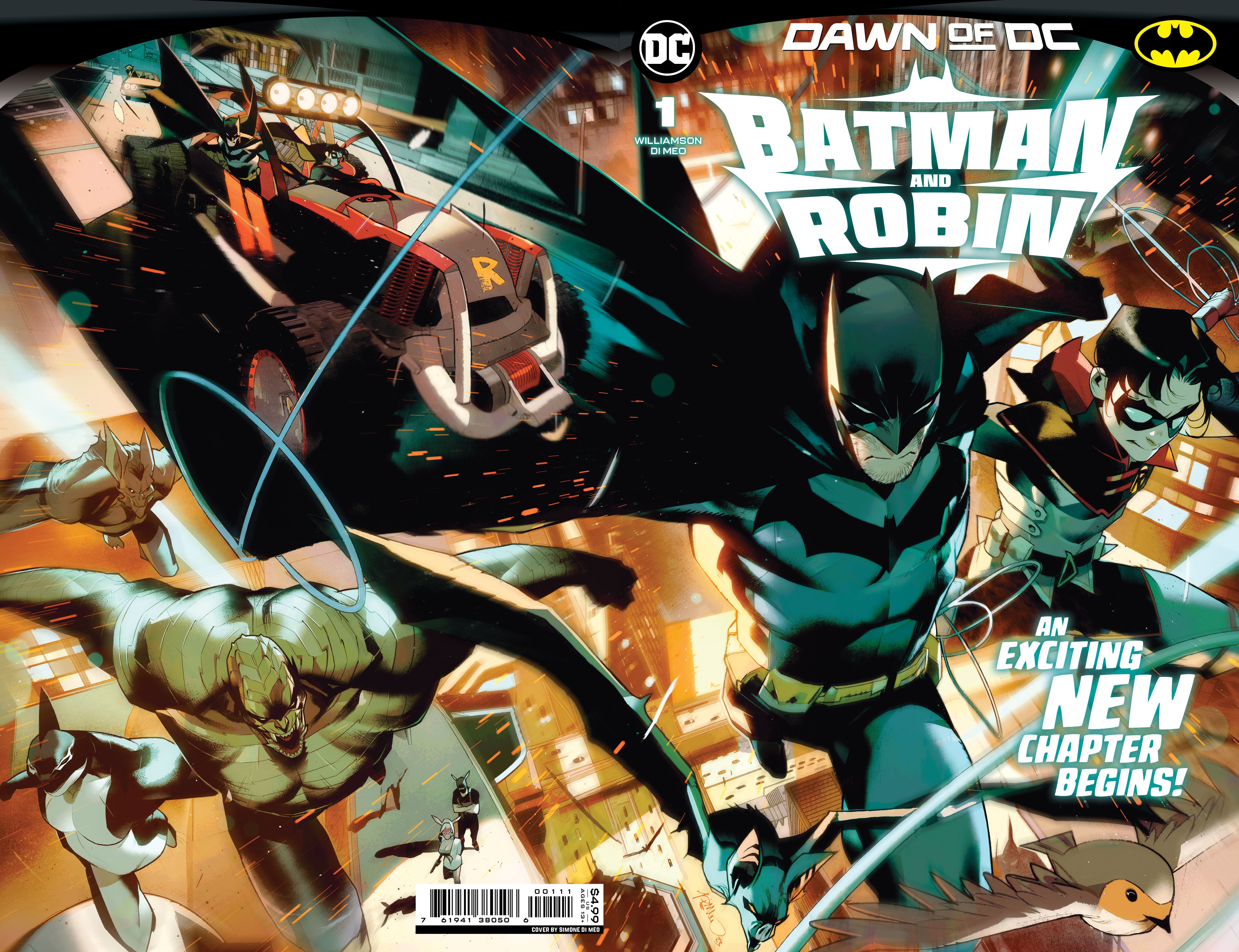 Batman and Robin Cover Simone Di Meo