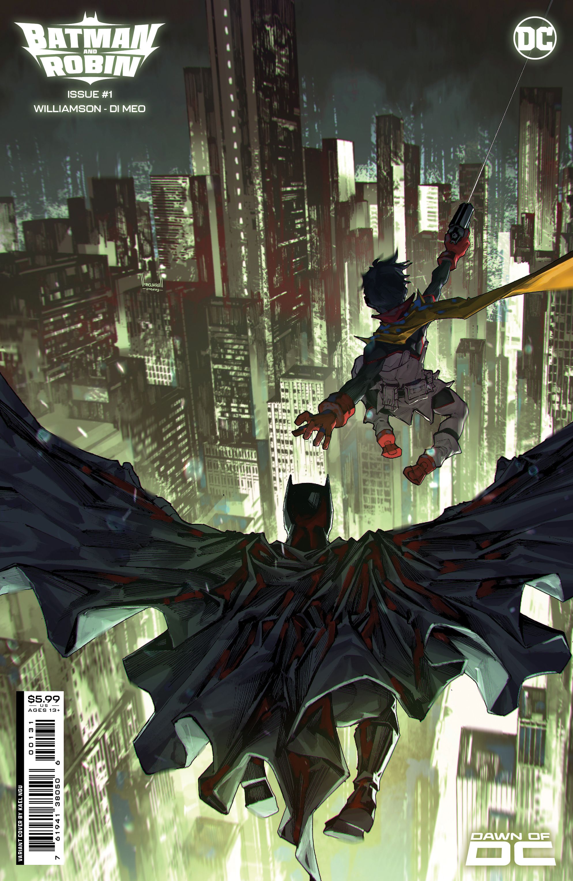 Batman and Robin Cover_var_Kael Ngu