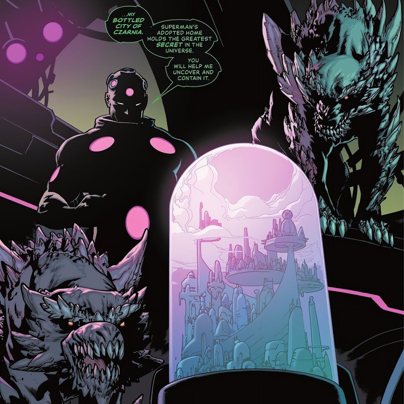 Brainiac and a Bottled City of Czarnia