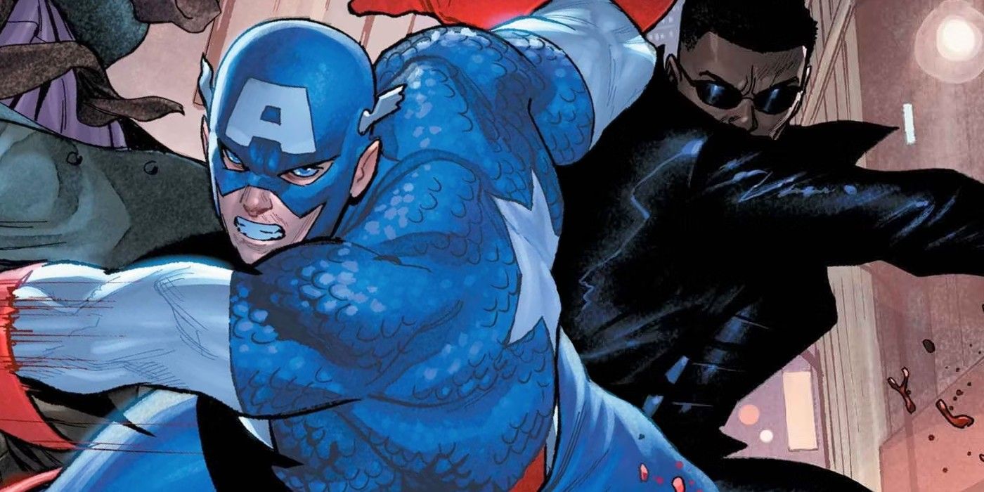 captain america and blade