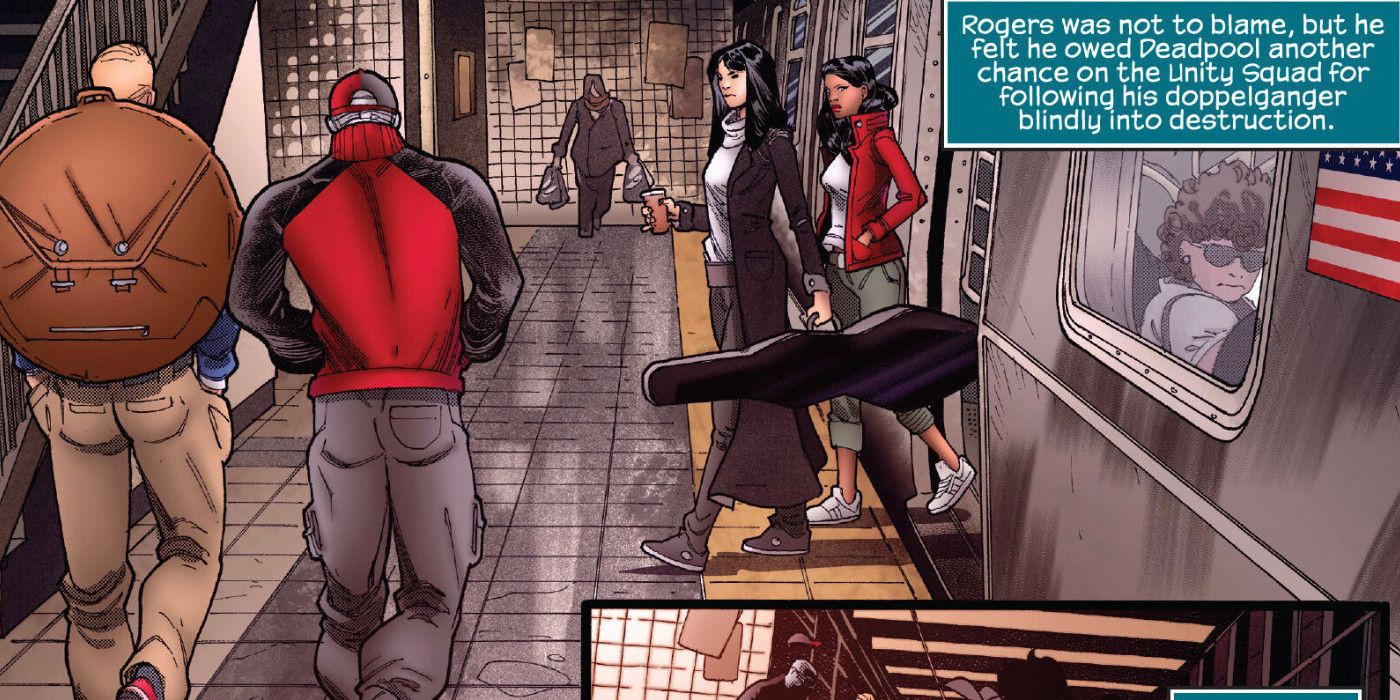 Captain America & Deadpool civilian gear