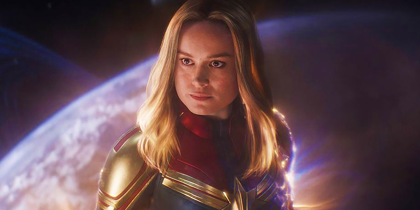 Captain Marvel at the Garden in Avengers Endgame