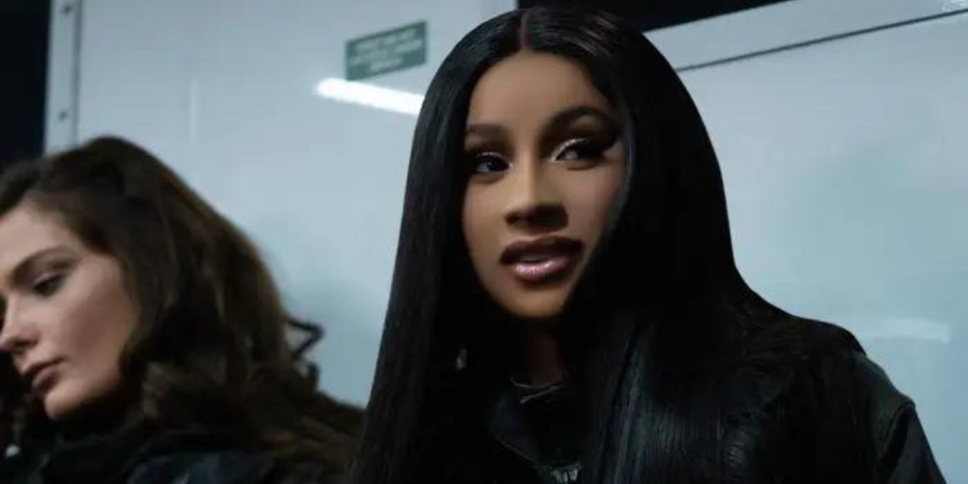 Cardi B looking sideways in F9 (1)