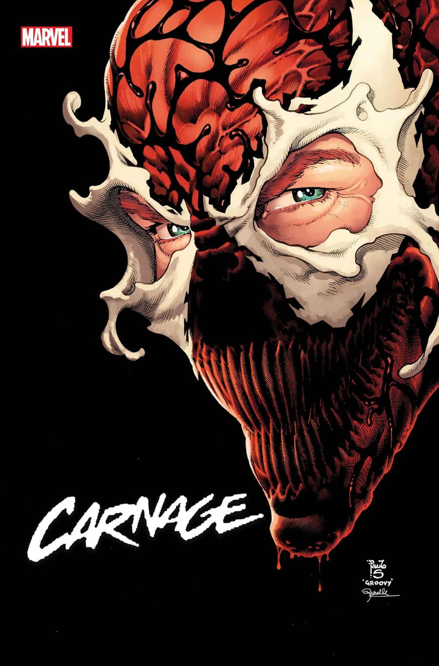Carnage #1 Official Cover by Paulo Siqueira
