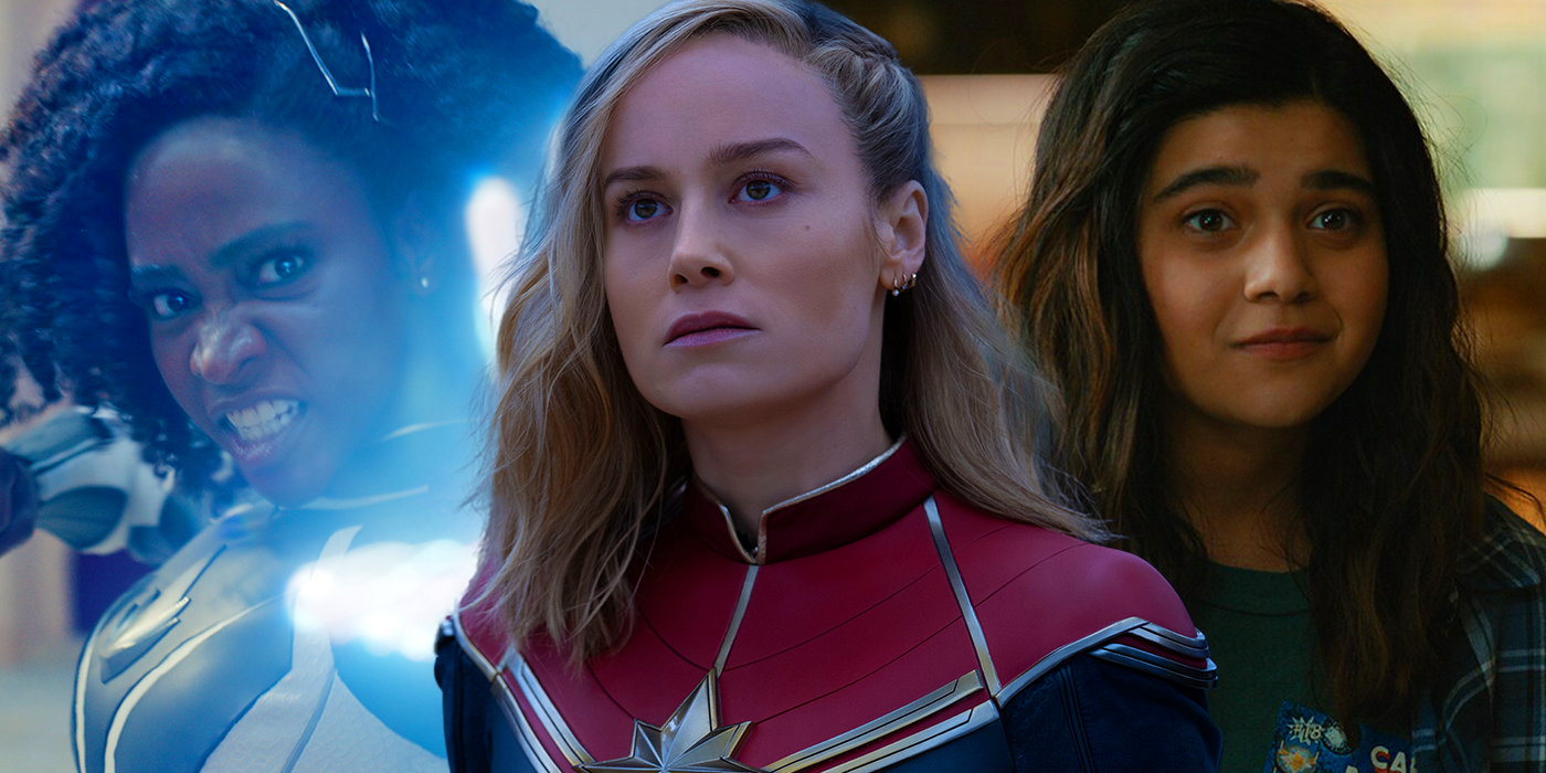 The Marvels': New Teaser Trailer Sends Carol Danvers, Monica Rambeau, and  Kamala Khan on a Cosmic Adventure