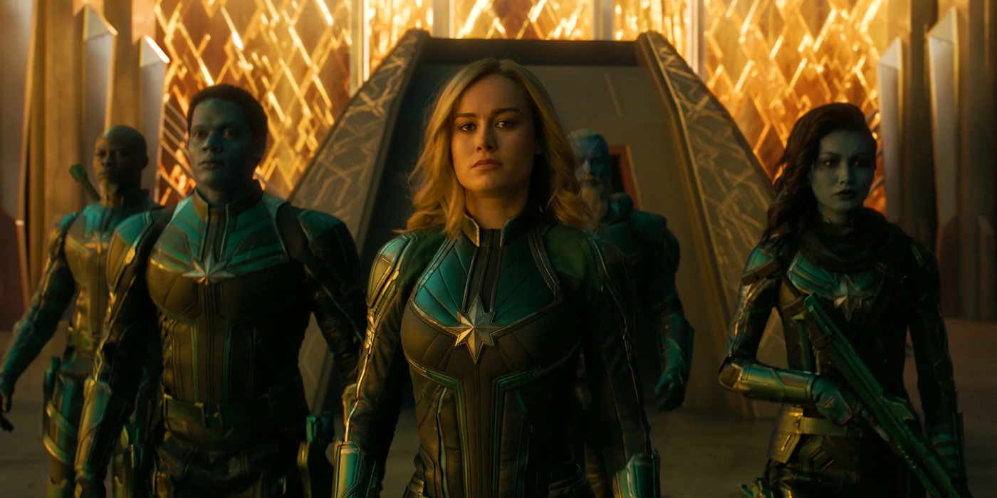 Carol Danvers with Starforce in Captain Marvel