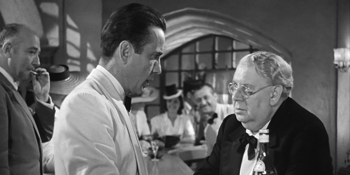 Casablanca Rick and Carl the waiter
