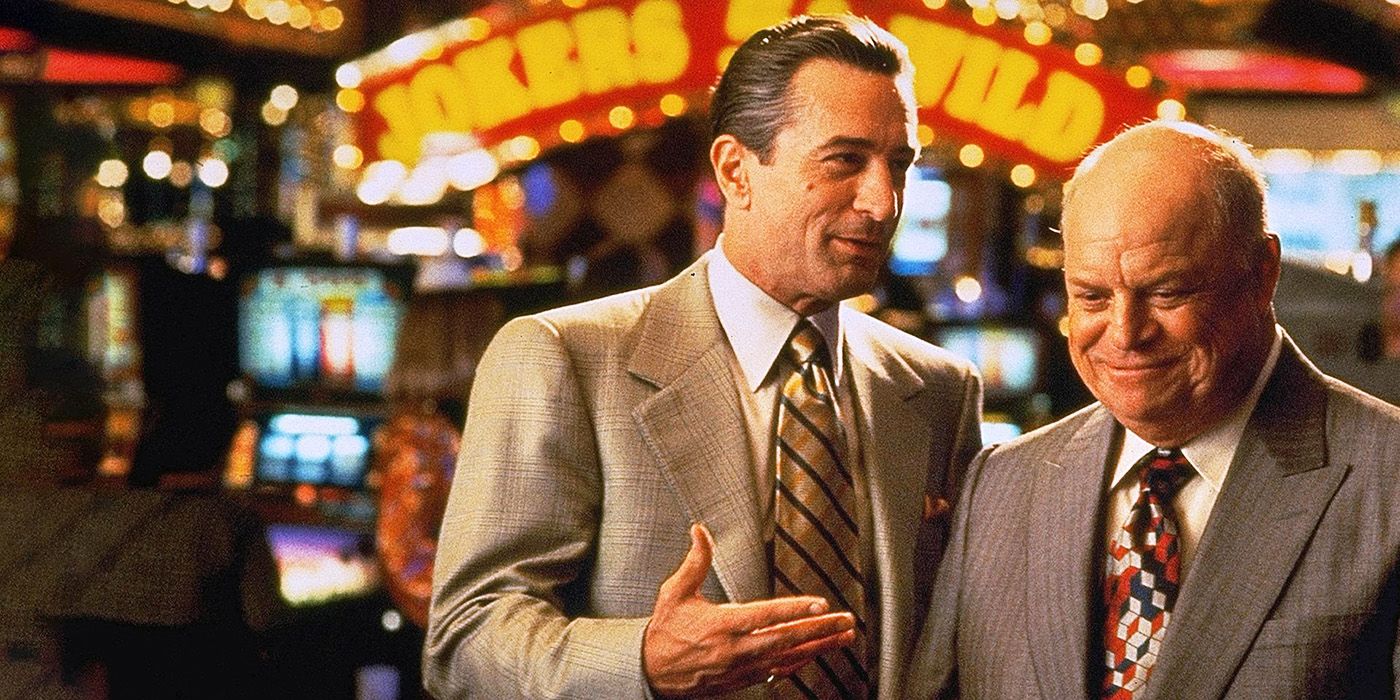 Ace (Robert De Niro) grins on the Casino floor in Casino