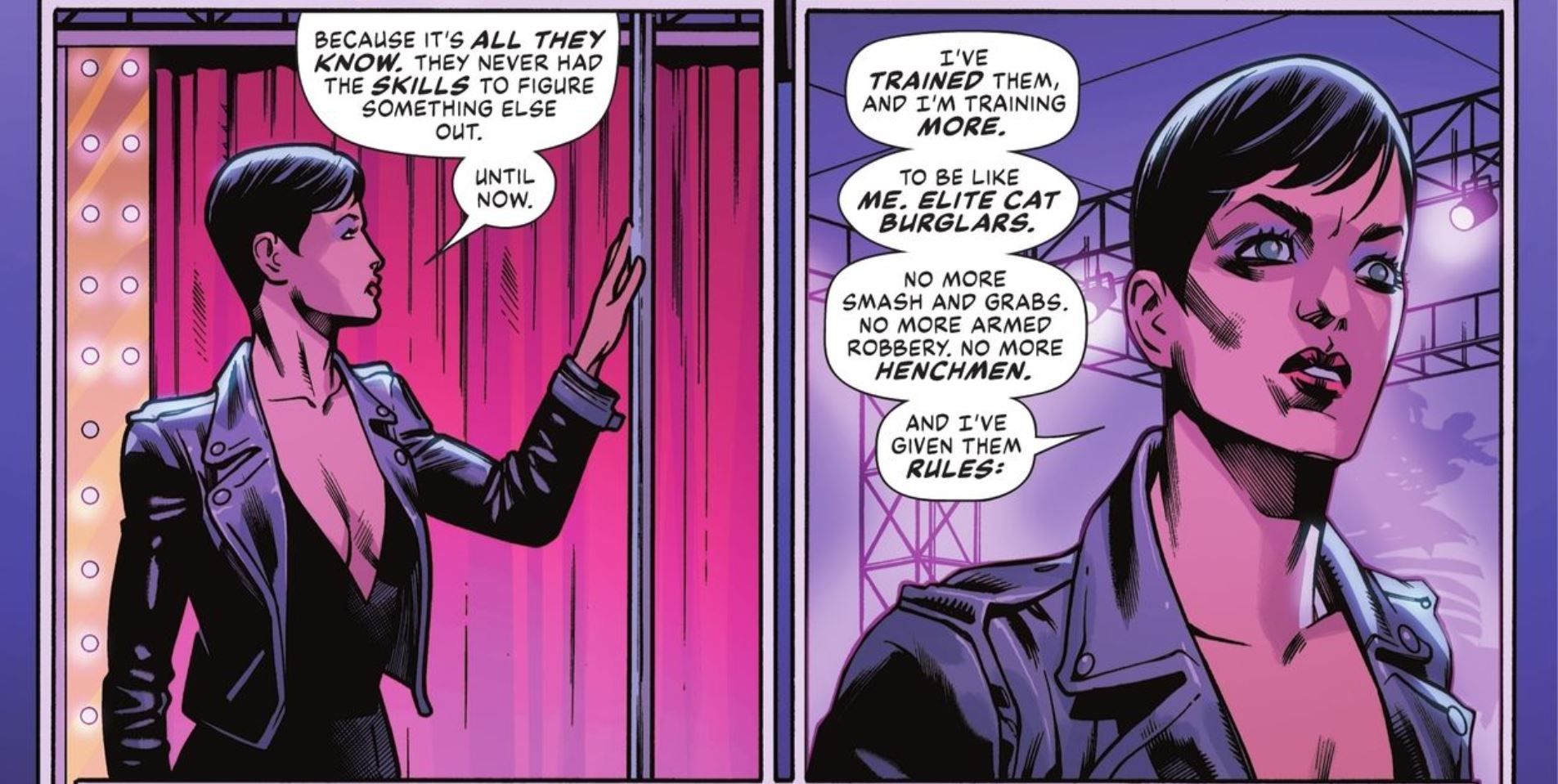 Catwoman on Gotham Crime DC