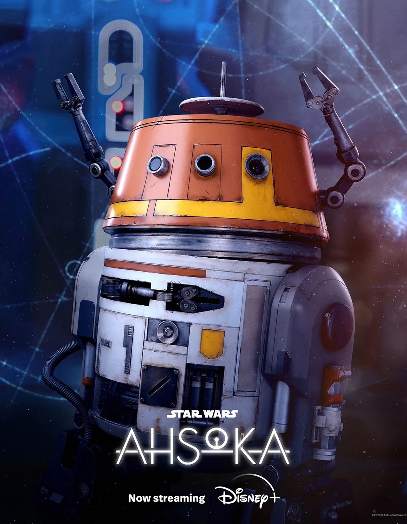 New Ahsoka Character Posters Celebrate Two Iconic Droids And A Mysterious Inquisitor 