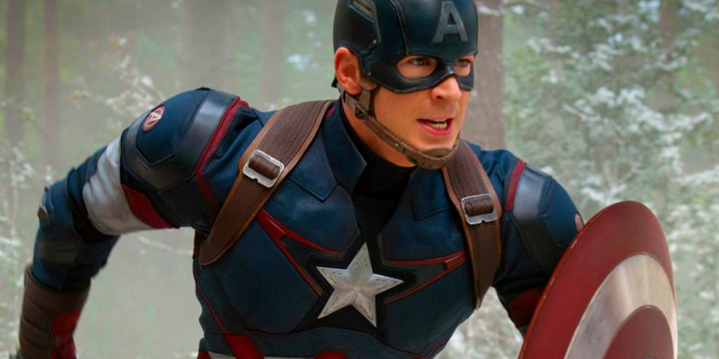 Chris Evans as Steve Rogers in the MCU