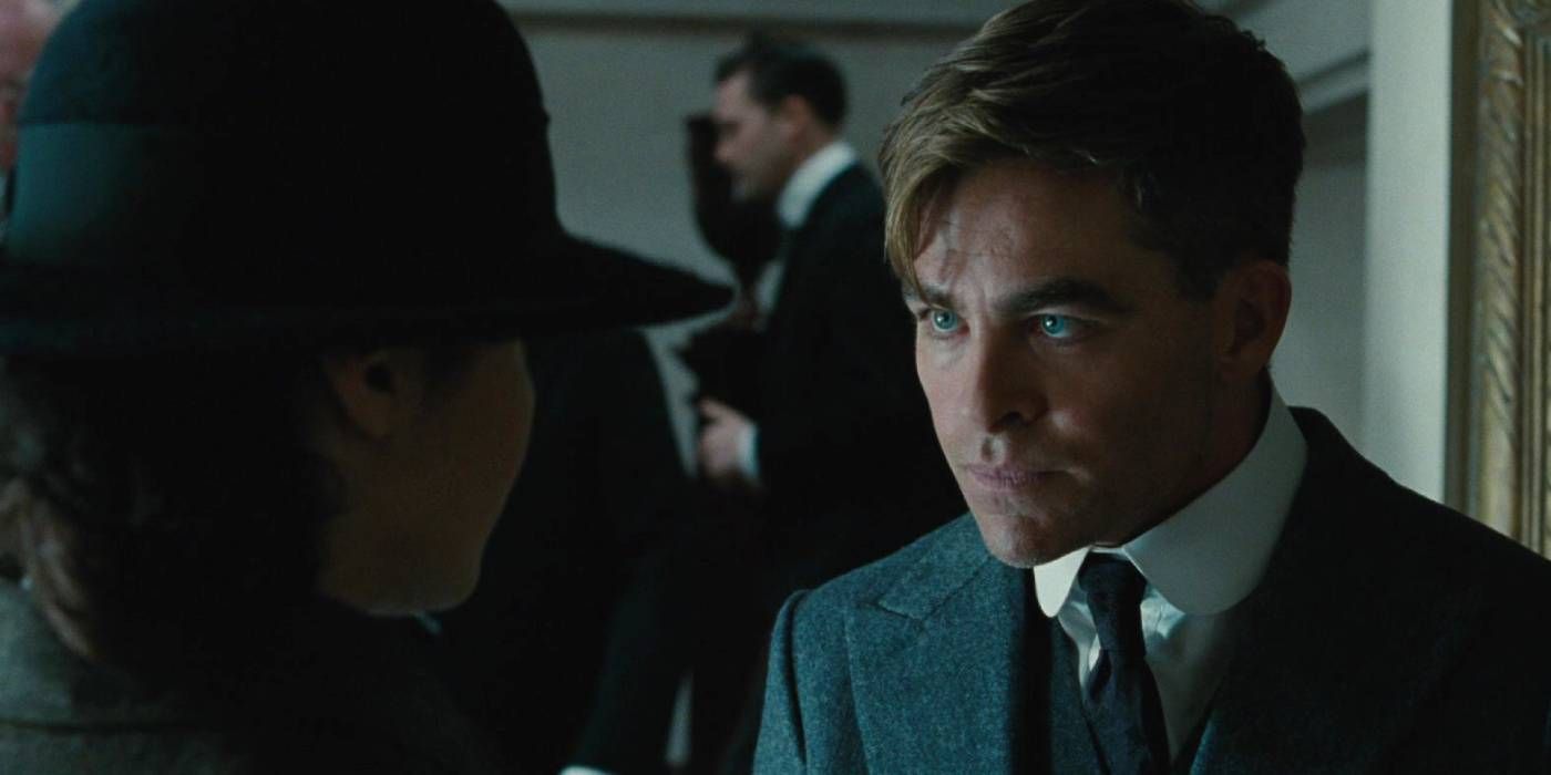 Chris Pine and Gal Gadot in Wonder Woman movie pic