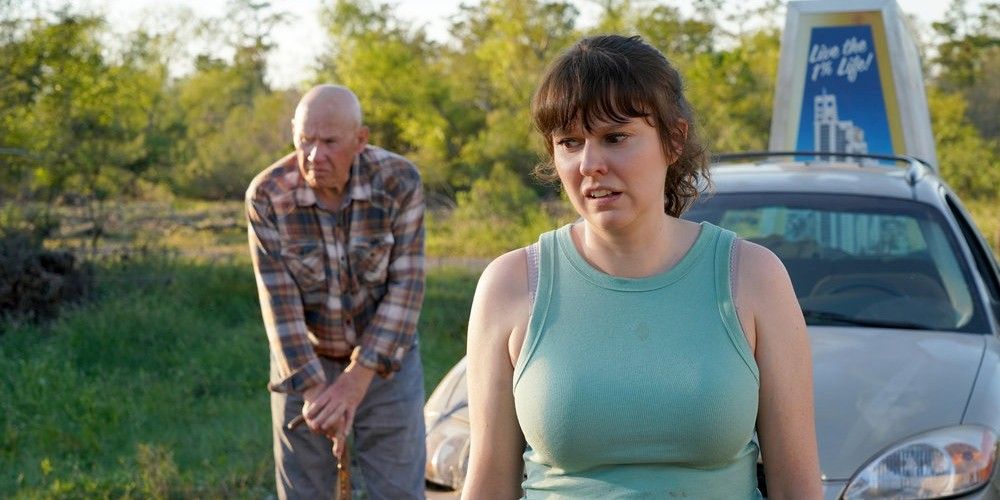 Claudia O&rsquo;Doherty looking disgusted in Killing It