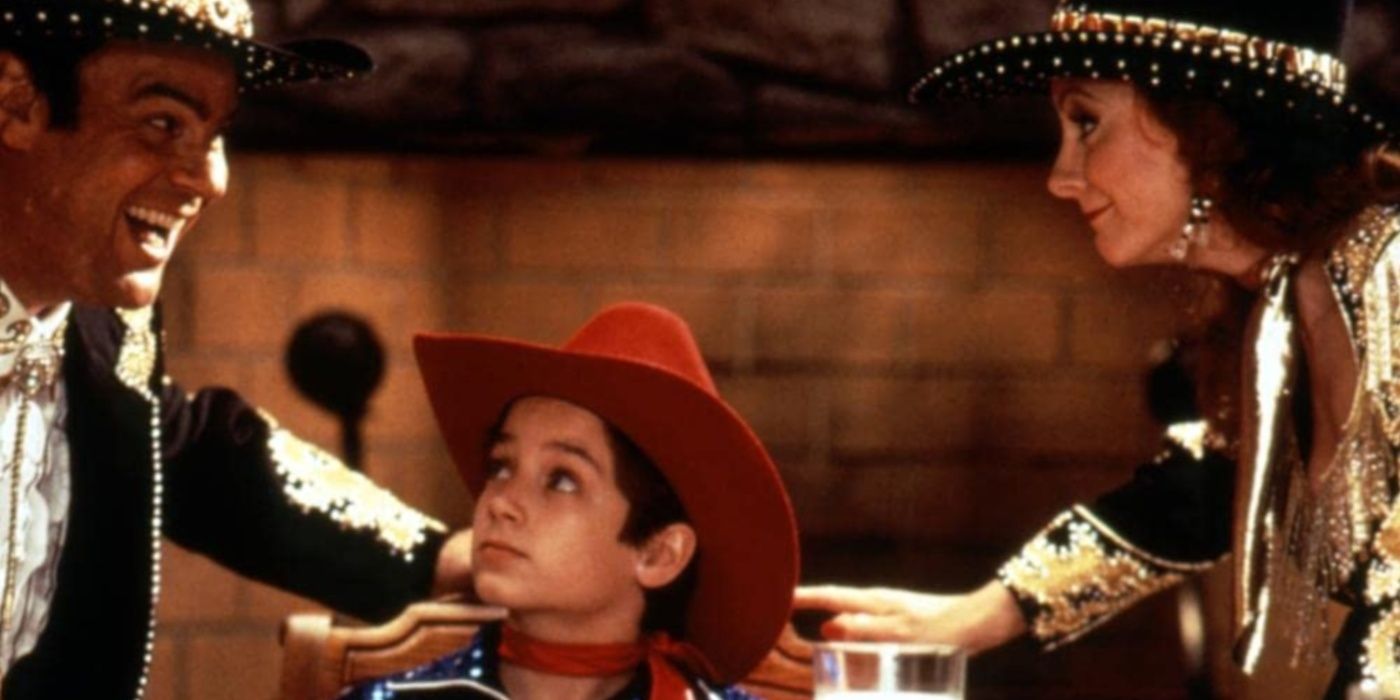 Elijah Wood dressed as a cowboy in North