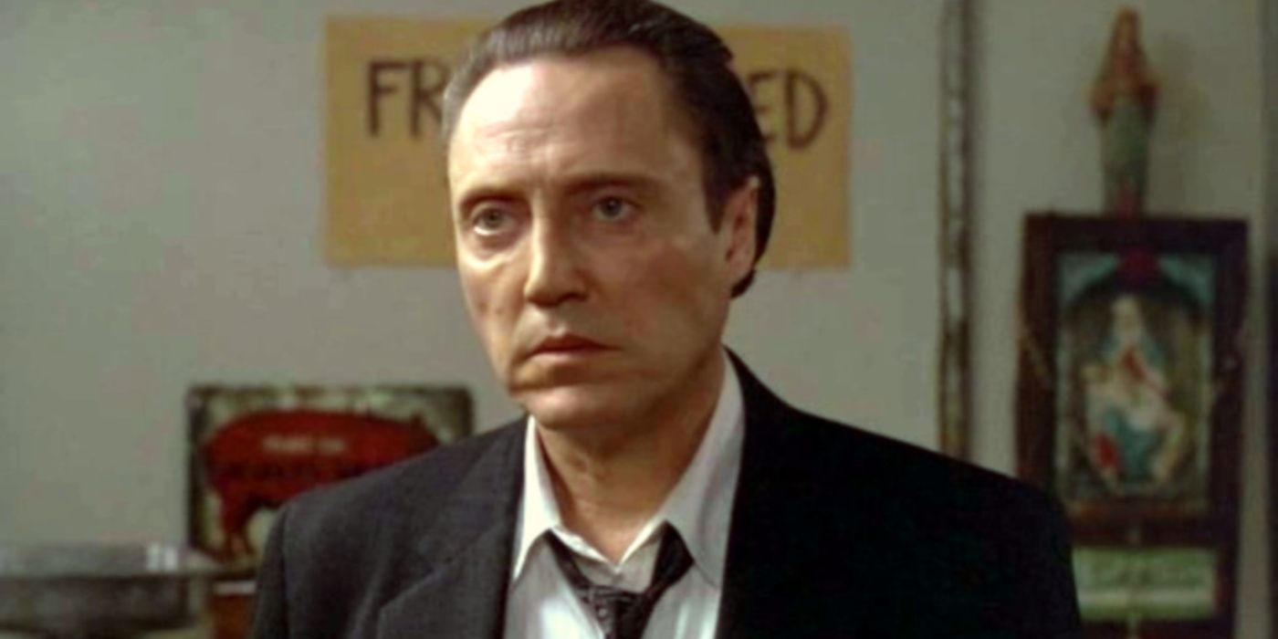 Christopher Walken looks annoyed in The Funeral