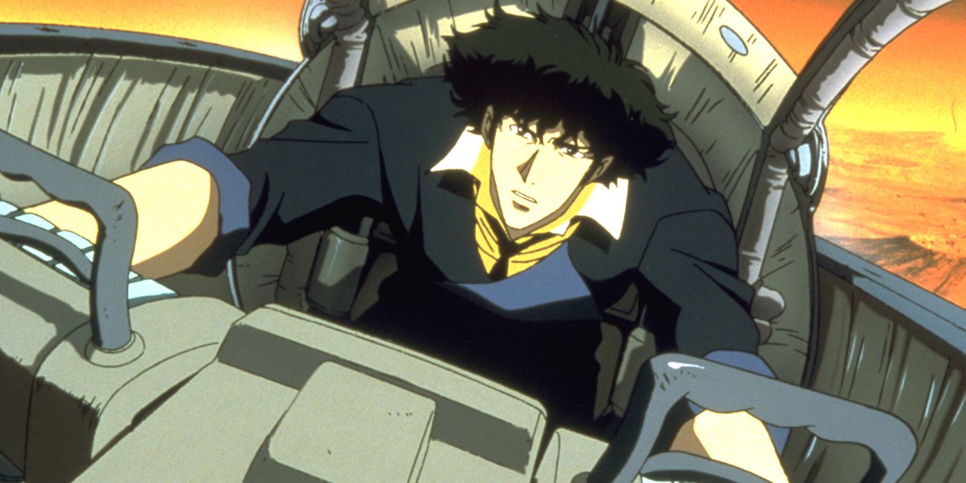 A Still from Cowboy Bebop the Movie, featuring Spike.