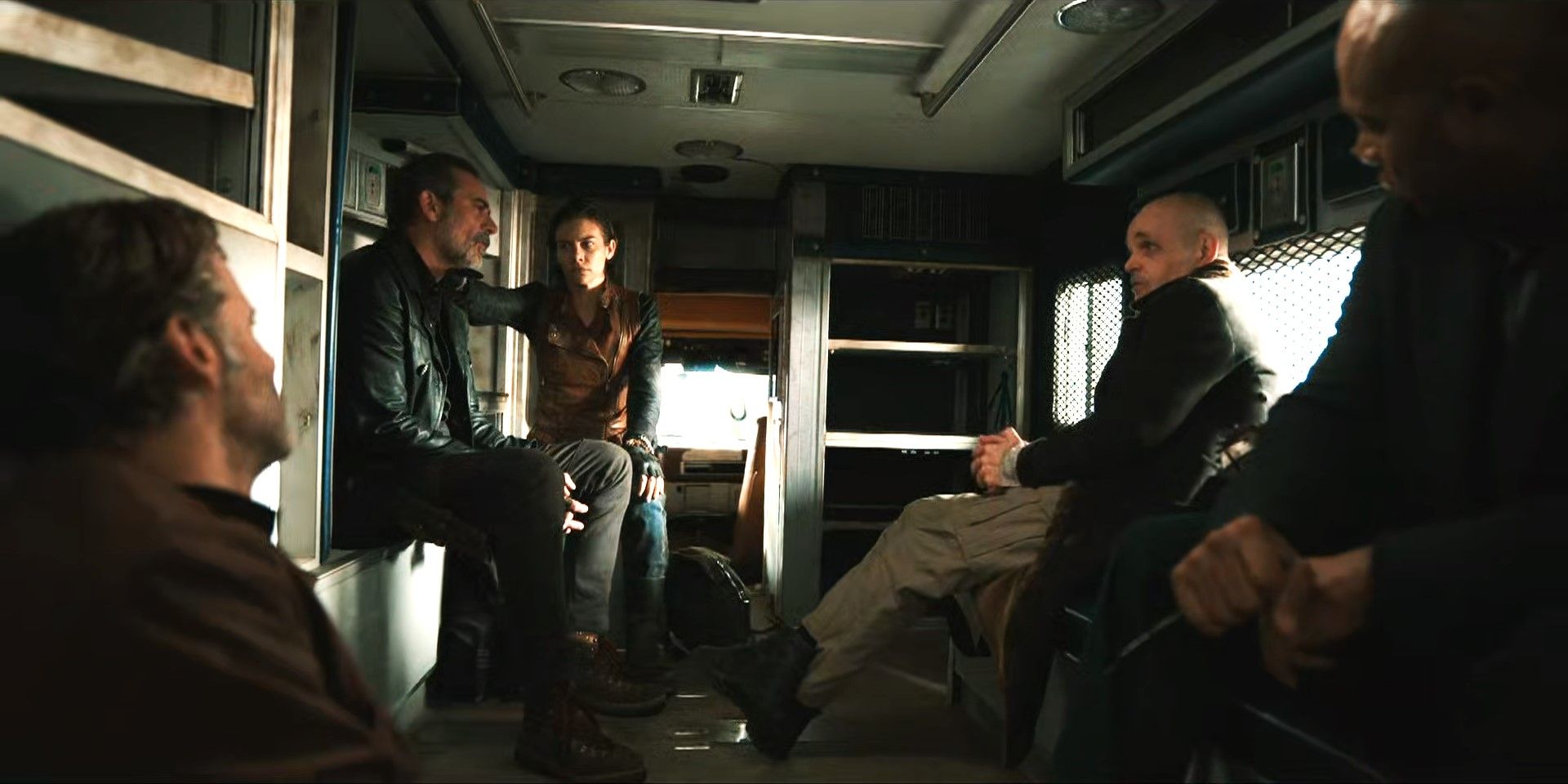 Croat Talking To Negan In Dead City