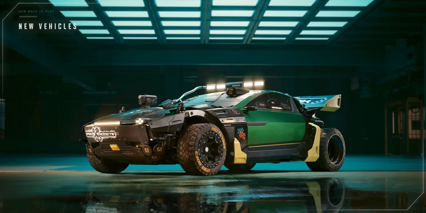 10 Coolest New Vehicles In Cyberpunk 2077: Phantom Liberty To Buy ASAP