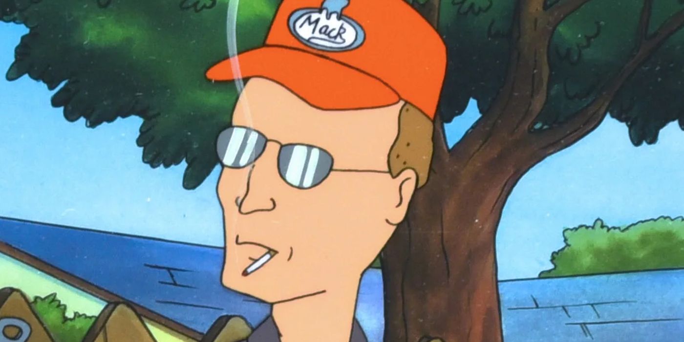 Dale Gribble Smoking in King of the Hill