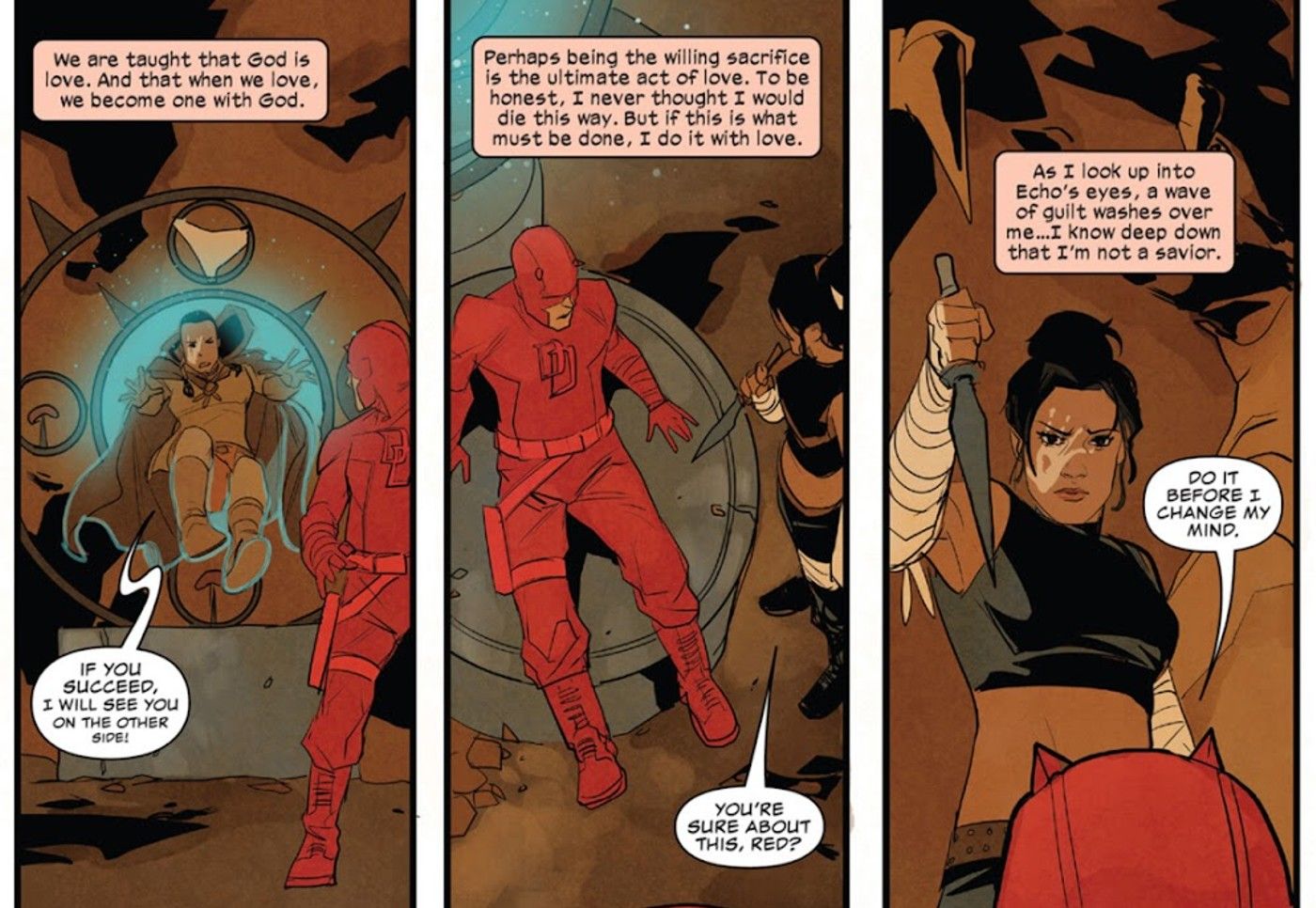 Daredevil Decides to Sacrifice Himself