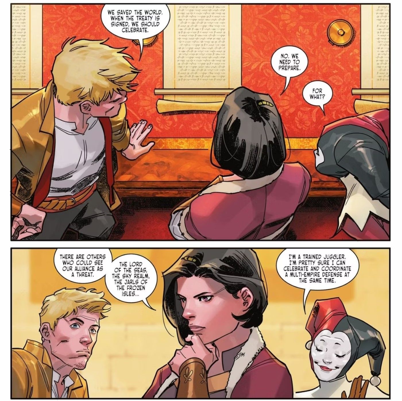 Dark Knights of Steel the League Treaty Is Drafted