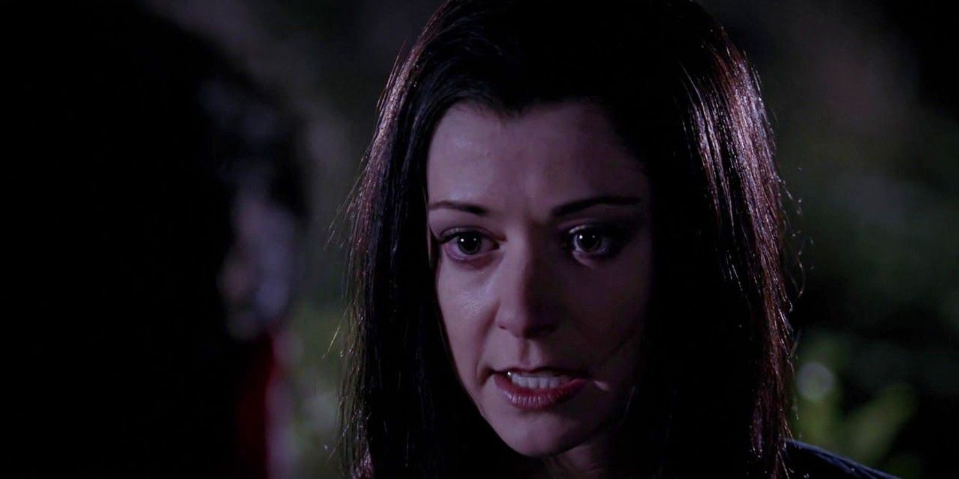 Dark Willow (Alyson Hannigan) killing Warren in Buffy the Vampire Slayer.