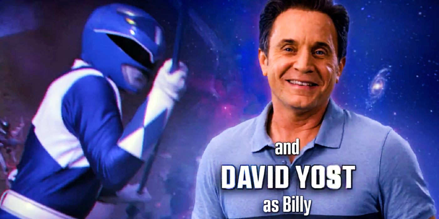 David Yost as Billy in Power Rangers Cosmic Fury's intro