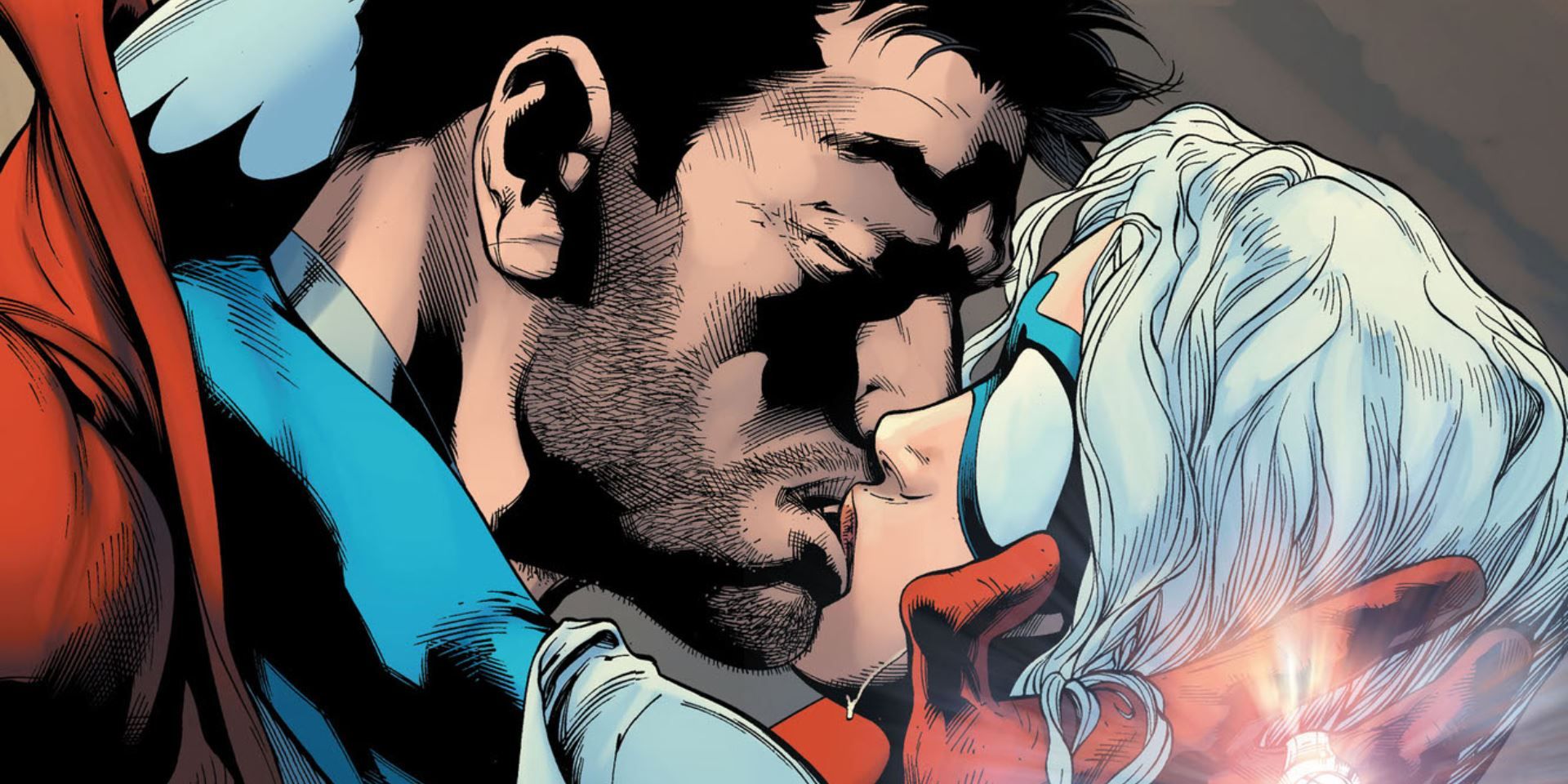 Deadman e Dove se beijam DC
